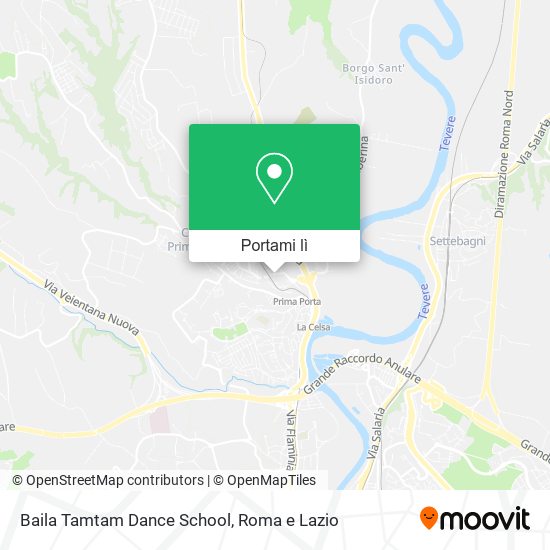 Mappa Baila Tamtam Dance School
