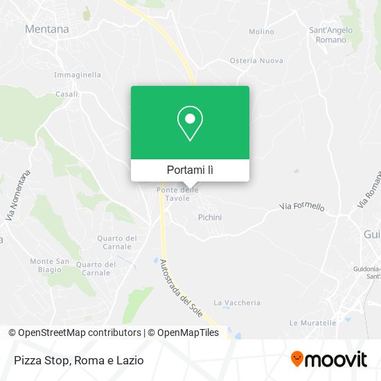 Mappa Pizza Stop