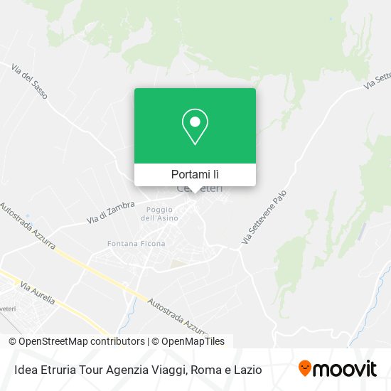 Mappa Idea Etruria Tour Agenzia Viaggi