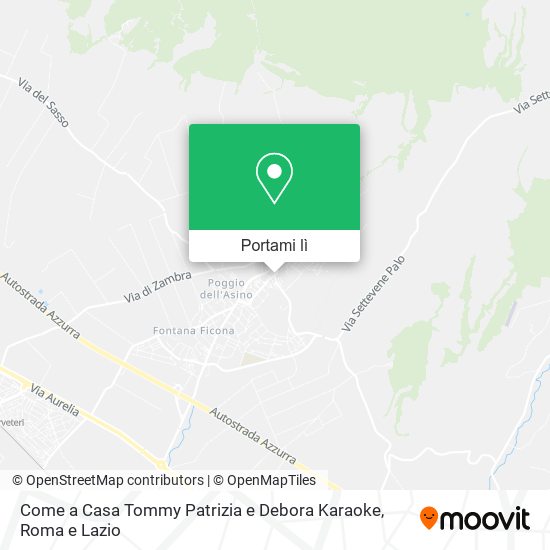 Mappa Come a Casa Tommy Patrizia e Debora Karaoke