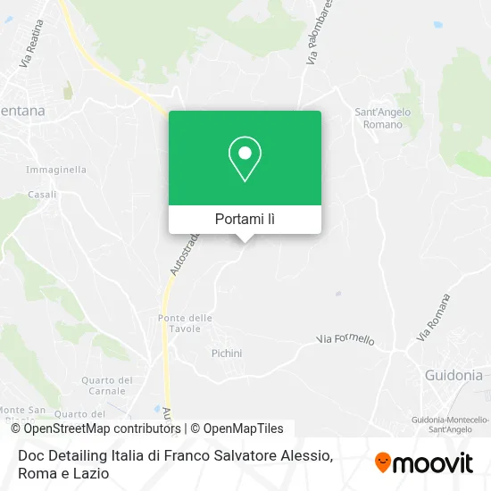 Mappa Doc Detailing Italia di Franco Salvatore Alessio