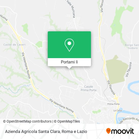 Mappa Azienda Agricola Santa Clara