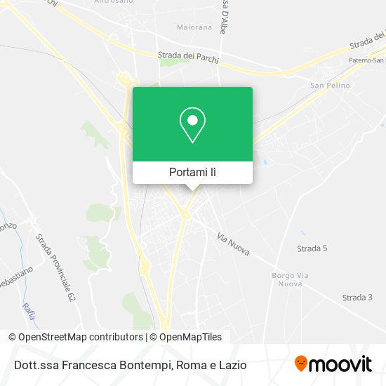 Mappa Dott.ssa Francesca Bontempi