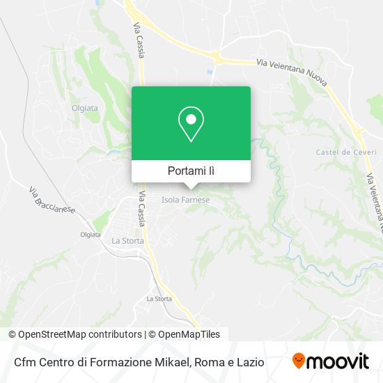 Mappa Cfm Centro di Formazione Mikael