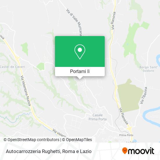 Mappa Autocarrozzeria Rughetti