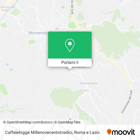 Mappa Caffelelogge Millenovecentotredici