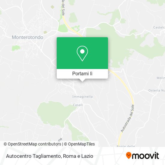 Mappa Autocentro Tagliamento