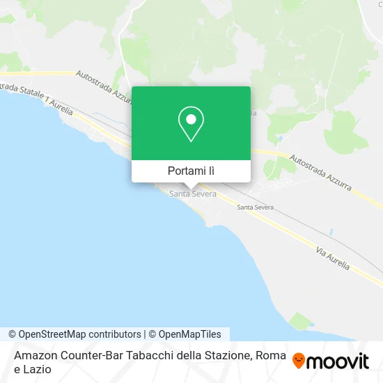 Mappa Amazon Counter-Bar Tabacchi della Stazione