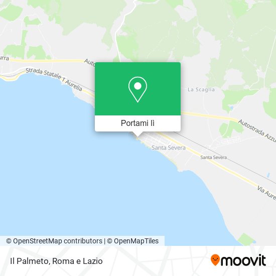 Mappa Il Palmeto