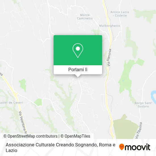 Mappa Associazione Culturale Creando Sognando