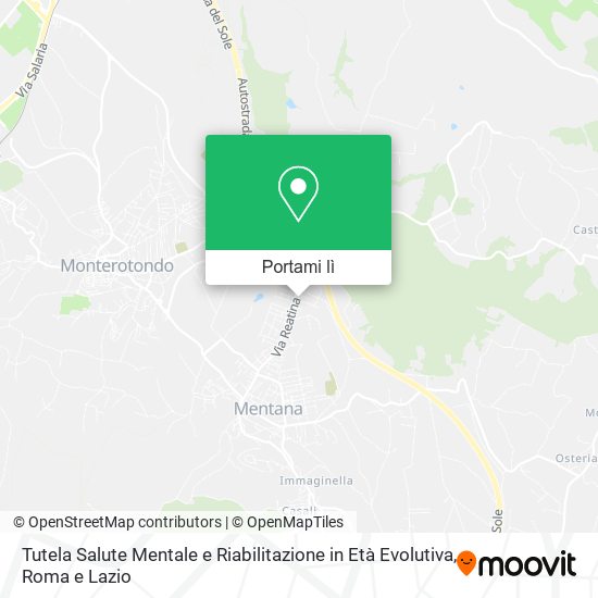Mappa Tutela Salute Mentale e Riabilitazione in Età Evolutiva