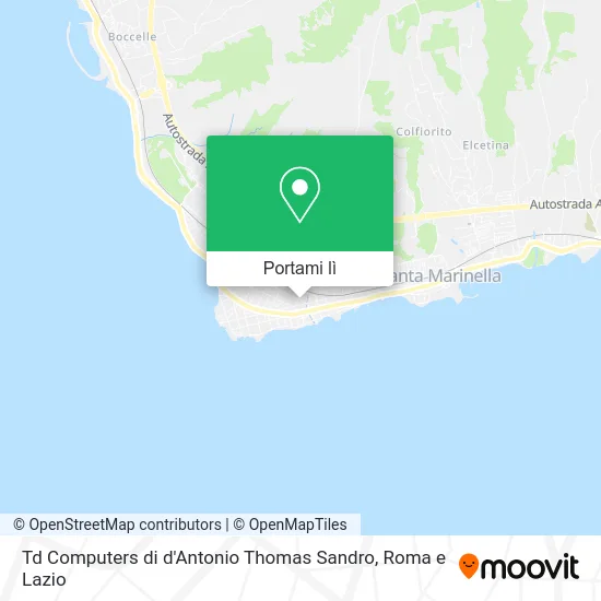 Mappa Td Computers di d'Antonio Thomas Sandro