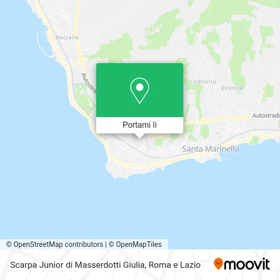 Mappa Scarpa Junior di Masserdotti Giulia