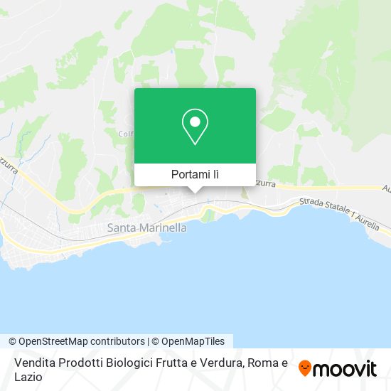 Mappa Vendita Prodotti Biologici Frutta e Verdura