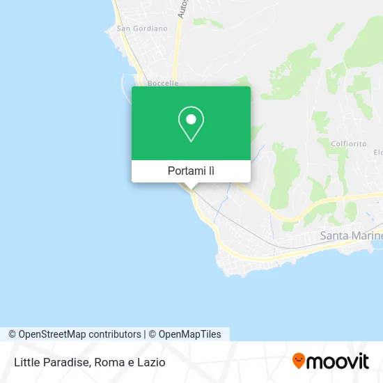 Mappa Little Paradise