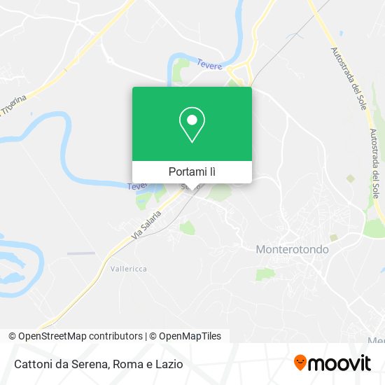 Mappa Cattoni da Serena