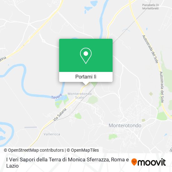 Mappa I Veri Sapori della Terra di Monica Sferrazza