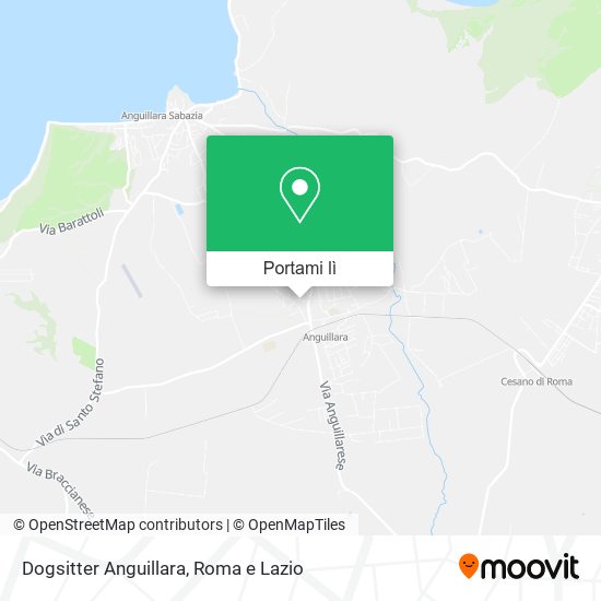 Mappa Dogsitter Anguillara