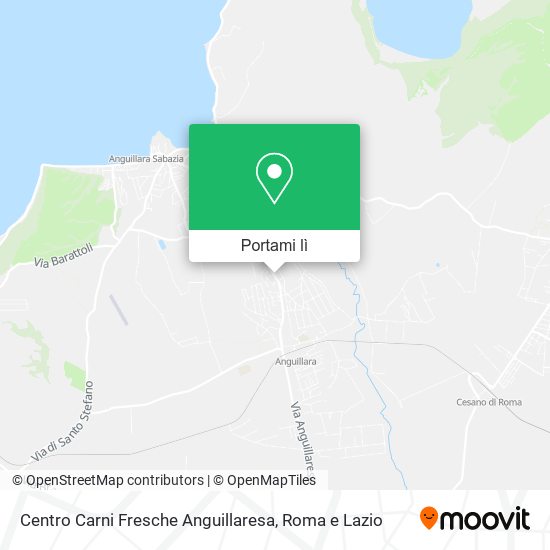 Mappa Centro Carni Fresche Anguillaresa