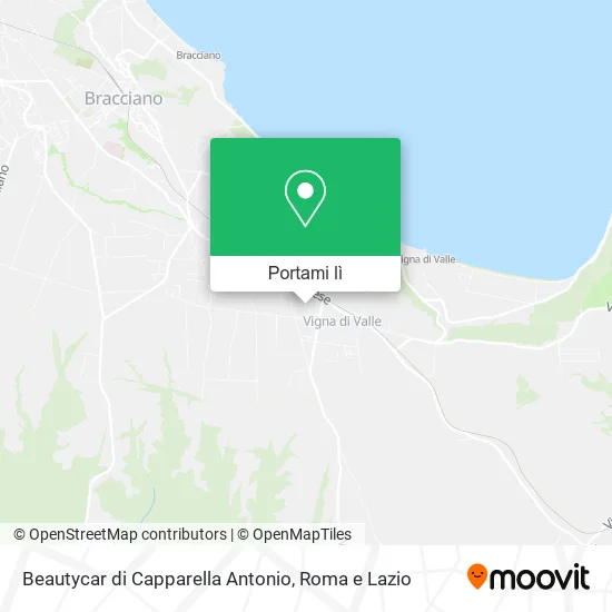 Mappa Beautycar di Capparella Antonio