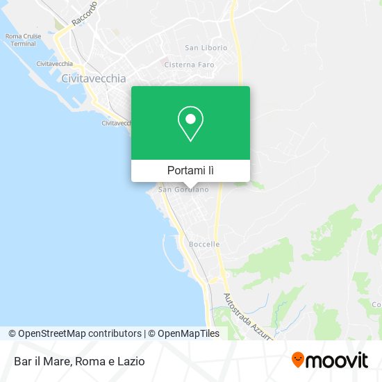 Mappa Bar il Mare