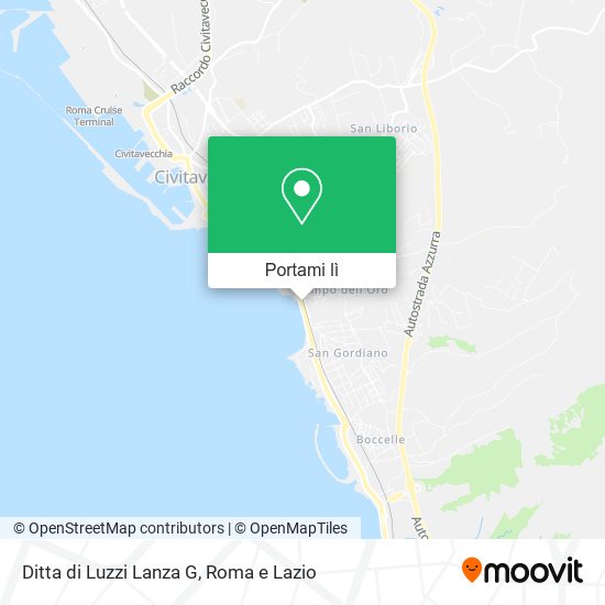 Mappa Ditta di Luzzi Lanza G