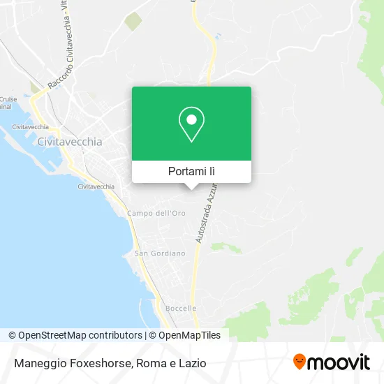 Mappa Maneggio Foxeshorse