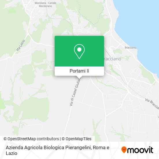 Mappa Azienda Agricola Biologica Pierangelini
