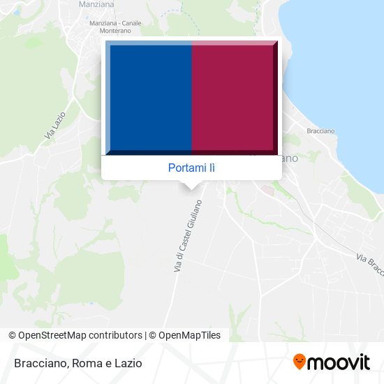 Mappa Bracciano