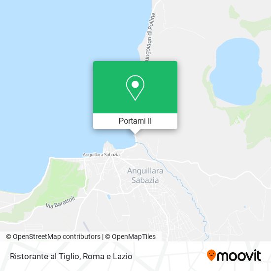 Mappa Ristorante al Tiglio