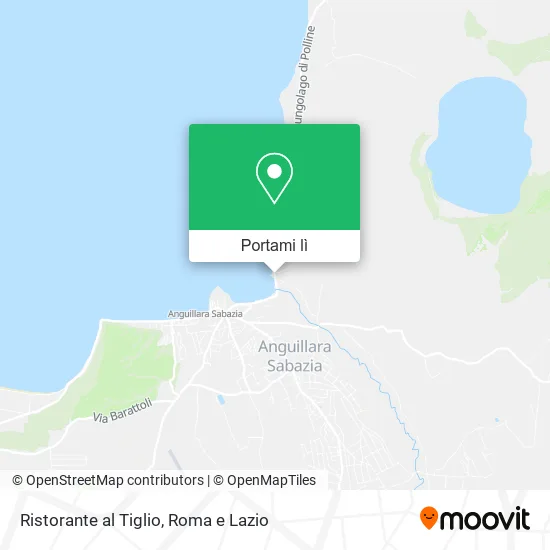 Mappa Ristorante al Tiglio