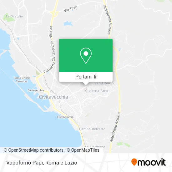 Mappa Vapoforno Papi