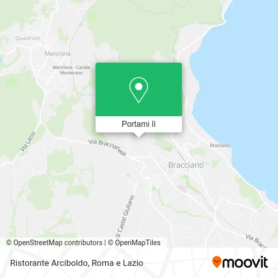 Mappa Ristorante Arciboldo