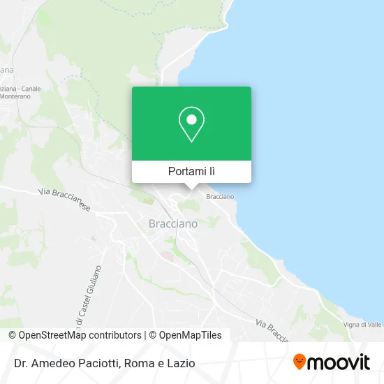 Mappa Dr. Amedeo Paciotti