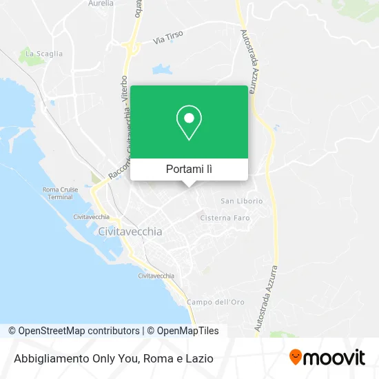 Mappa Abbigliamento Only You