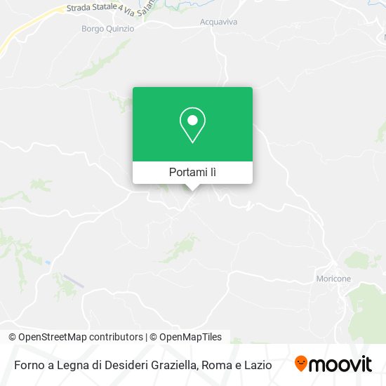 Mappa Forno a Legna di Desideri Graziella