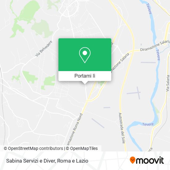 Mappa Sabina Servizi e Diver
