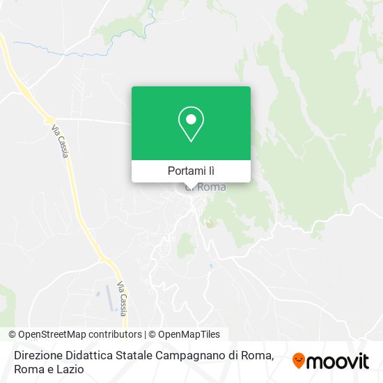 Mappa Direzione Didattica Statale Campagnano di Roma