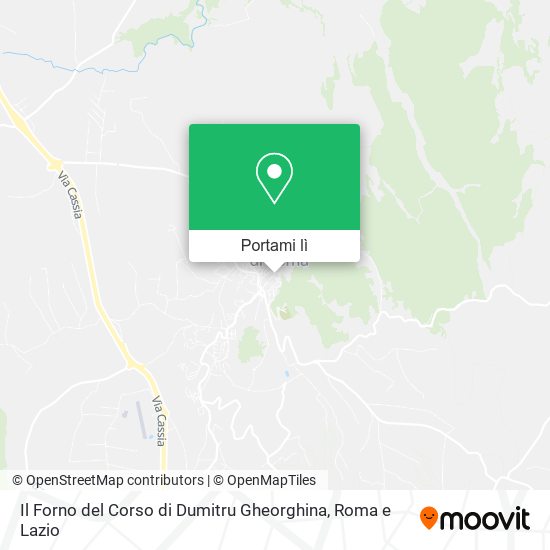 Mappa Il Forno del Corso di Dumitru Gheorghina