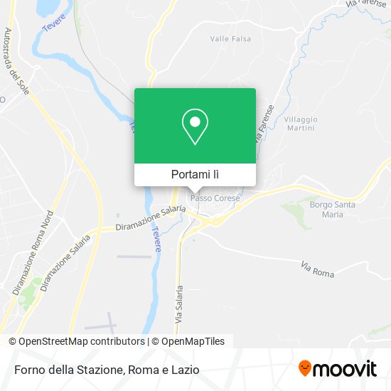 Mappa Forno della Stazione