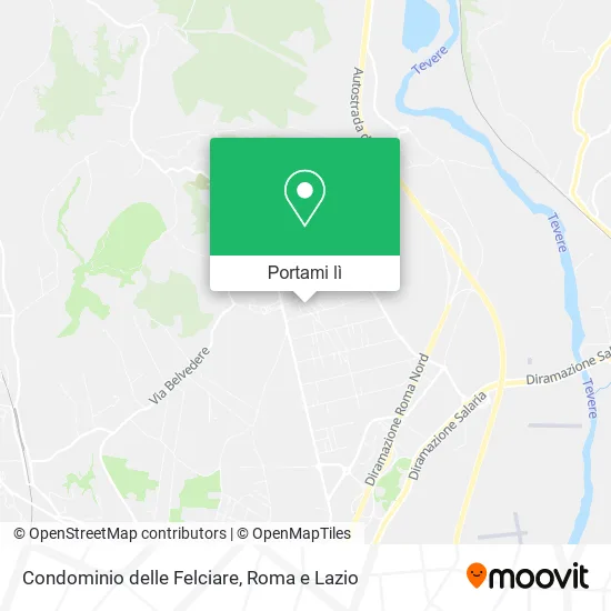 Mappa Condominio delle Felciare