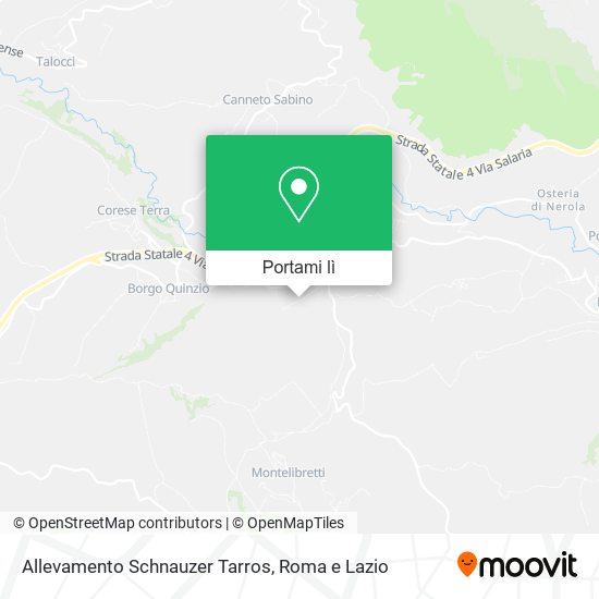 Mappa Allevamento Schnauzer Tarros