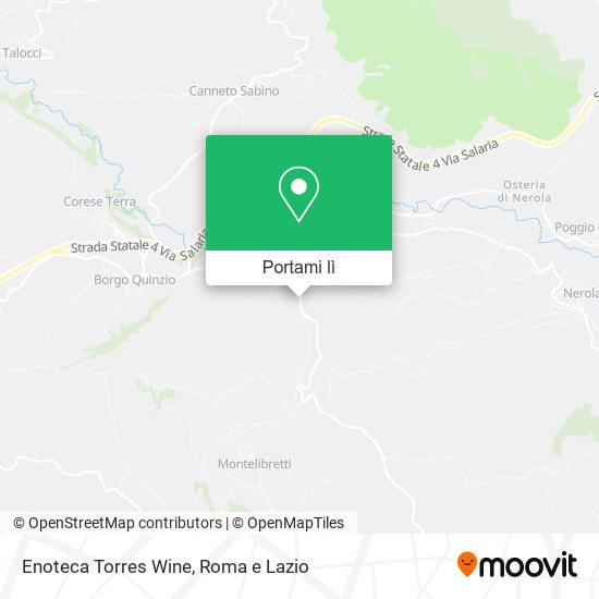Mappa Enoteca Torres Wine