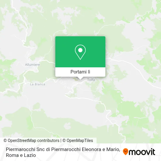 Mappa Piermarocchi Snc di Piermarocchi Eleonora e Mario