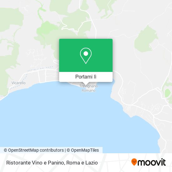 Mappa Ristorante Vino e Panino