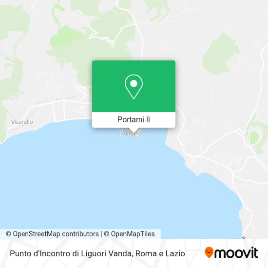 Mappa Punto d'Incontro di Liguori Vanda