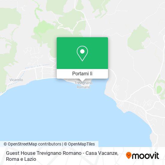 Mappa Guest House Trevignano Romano - Casa Vacanze