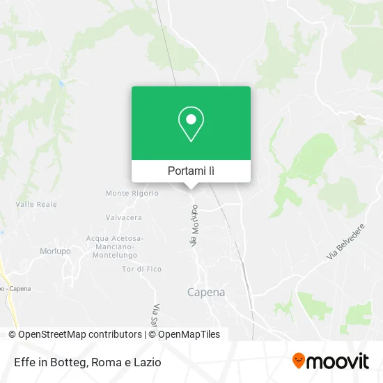 Mappa Effe in Botteg