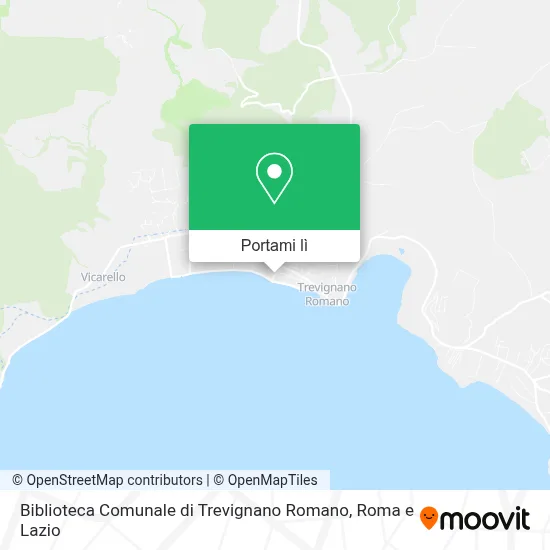 Mappa Biblioteca Comunale di Trevignano Romano