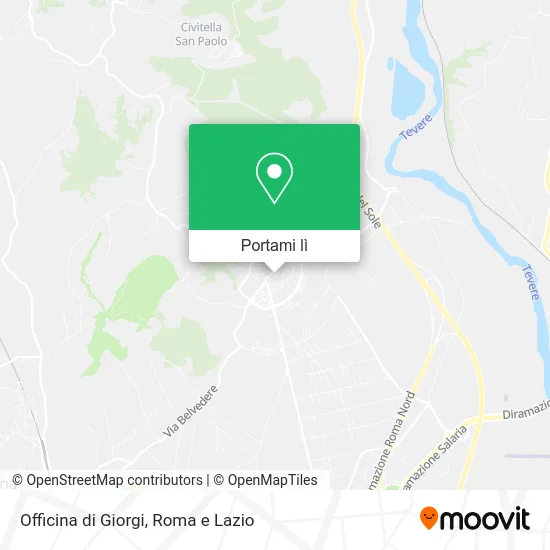 Mappa Officina di Giorgi